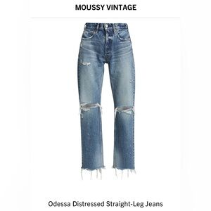 Moussy Vintage Odessa Distressed Jean Size 29 Like New